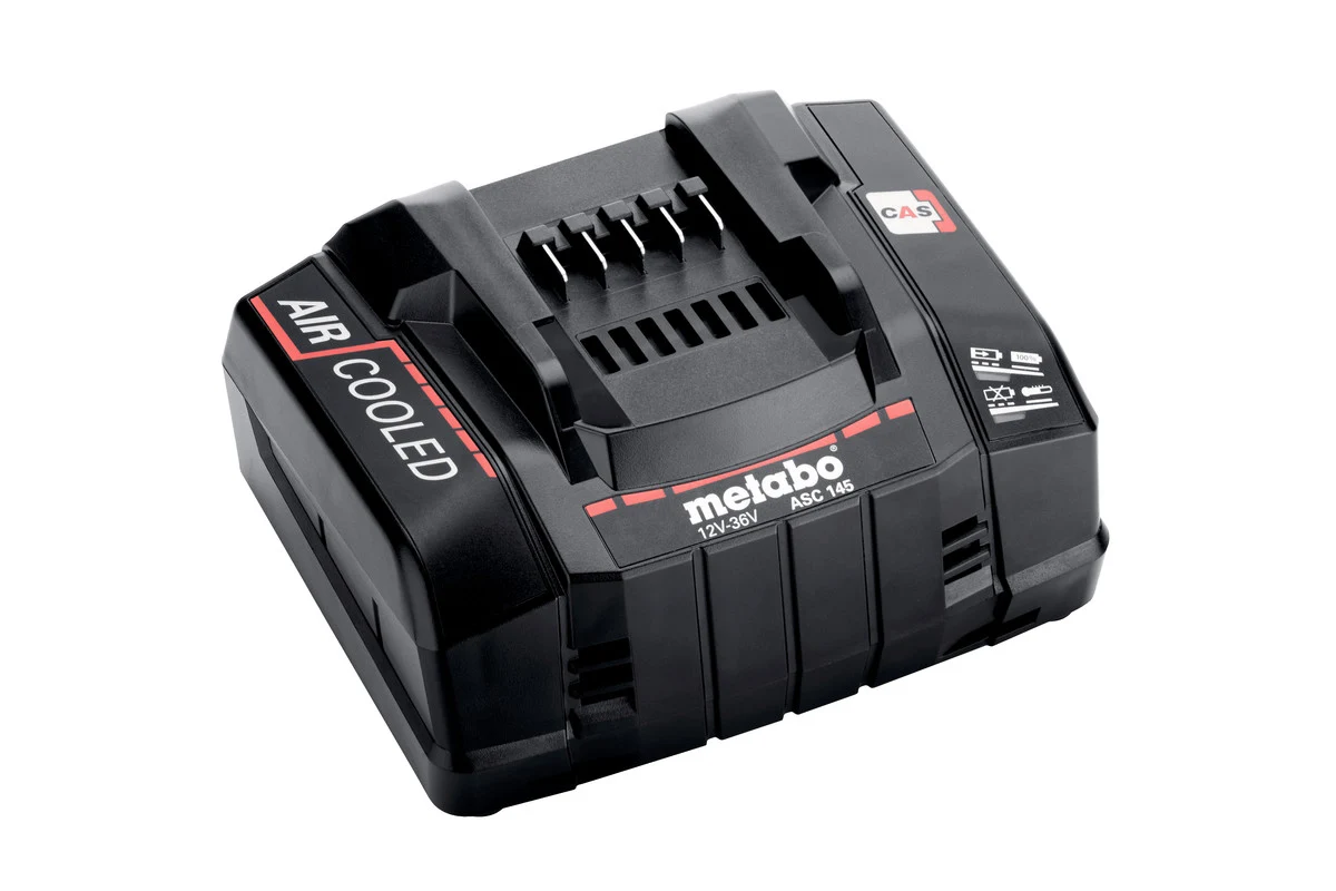 Bộ Pin Li-ion & Sạc Nhanh Metabo BASIC SET 2 X 5.2AH + ASC 145 Bộ Pin Li-ion & Sạc Nhanh Metabo BASIC SET 2 X 5.2AH + ASC 145